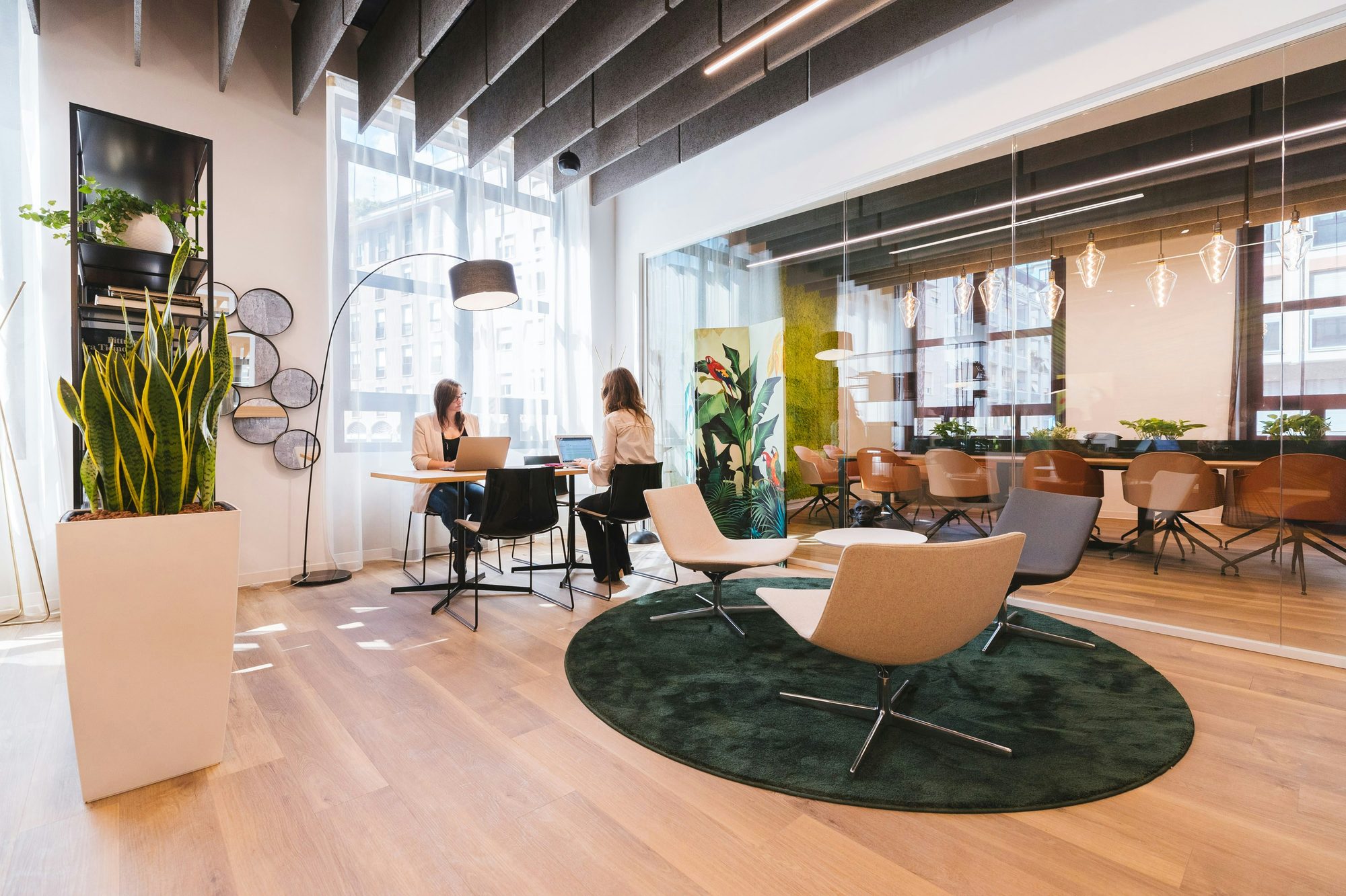 Modern collaborative workspace